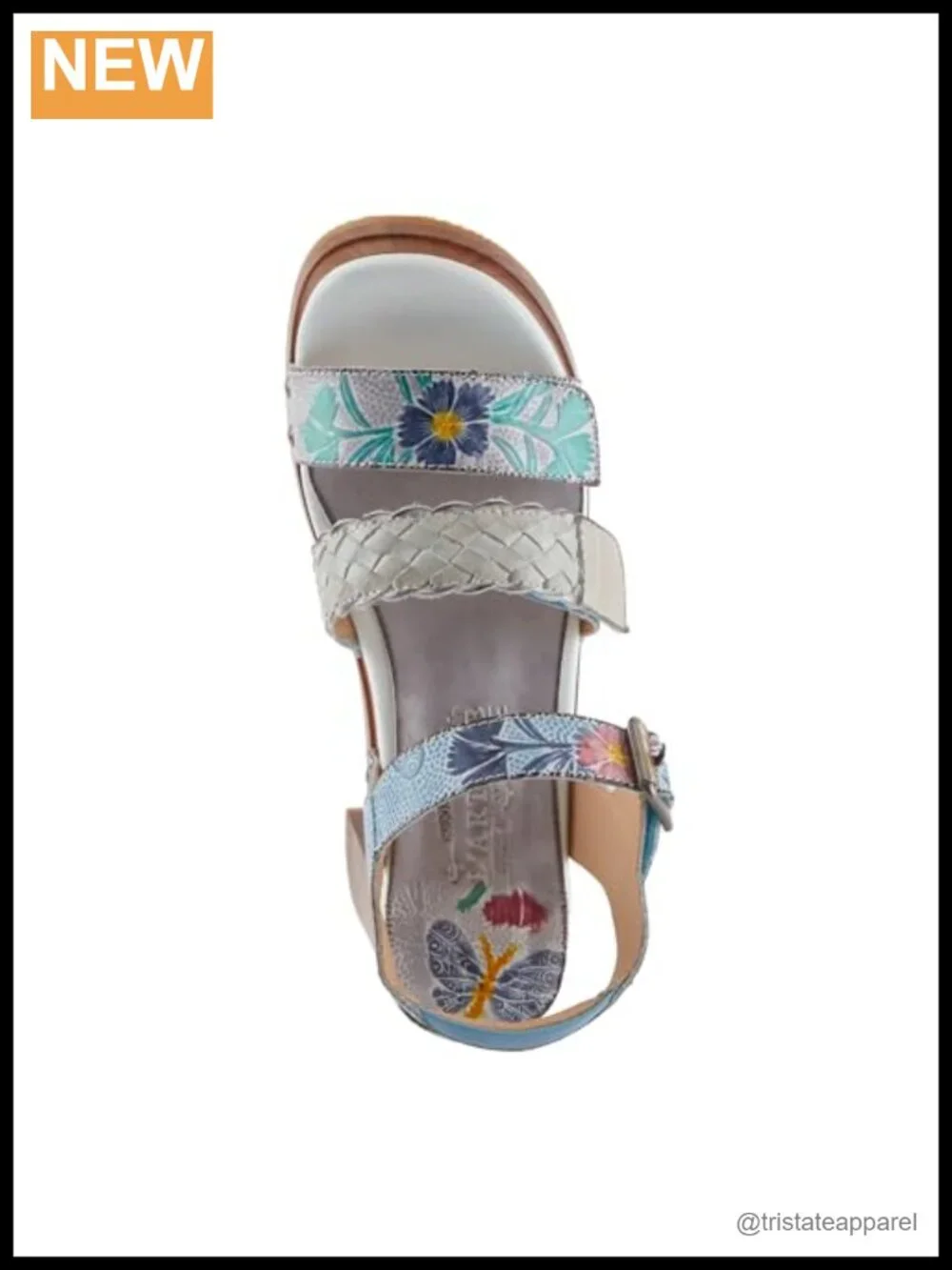 Spring Step L'Artiste Retropel Leather Platform Sandal